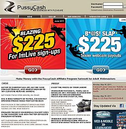 PussyCash Adult Affiliate Program