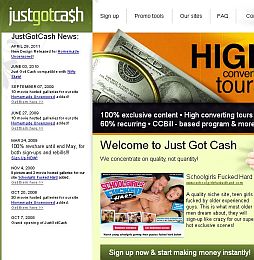 Just Got Cash Adult Affiliate Program