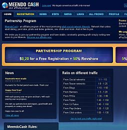 Meendo Cash Adult Affiliate Program