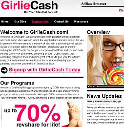 GirlieCash Adult Affiliate Program